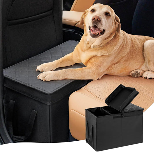 Car seat extender for large dogs, up to 120 lbs