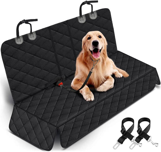 Waterproof Dog Car Seat Cover – Non-Slip Back Seat Protector for Cars, SUVs & Trucks
