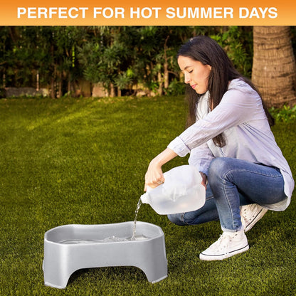 HydraBowl™ XL – The Extra-Large Water Bowl Built for Thirsty Dogs