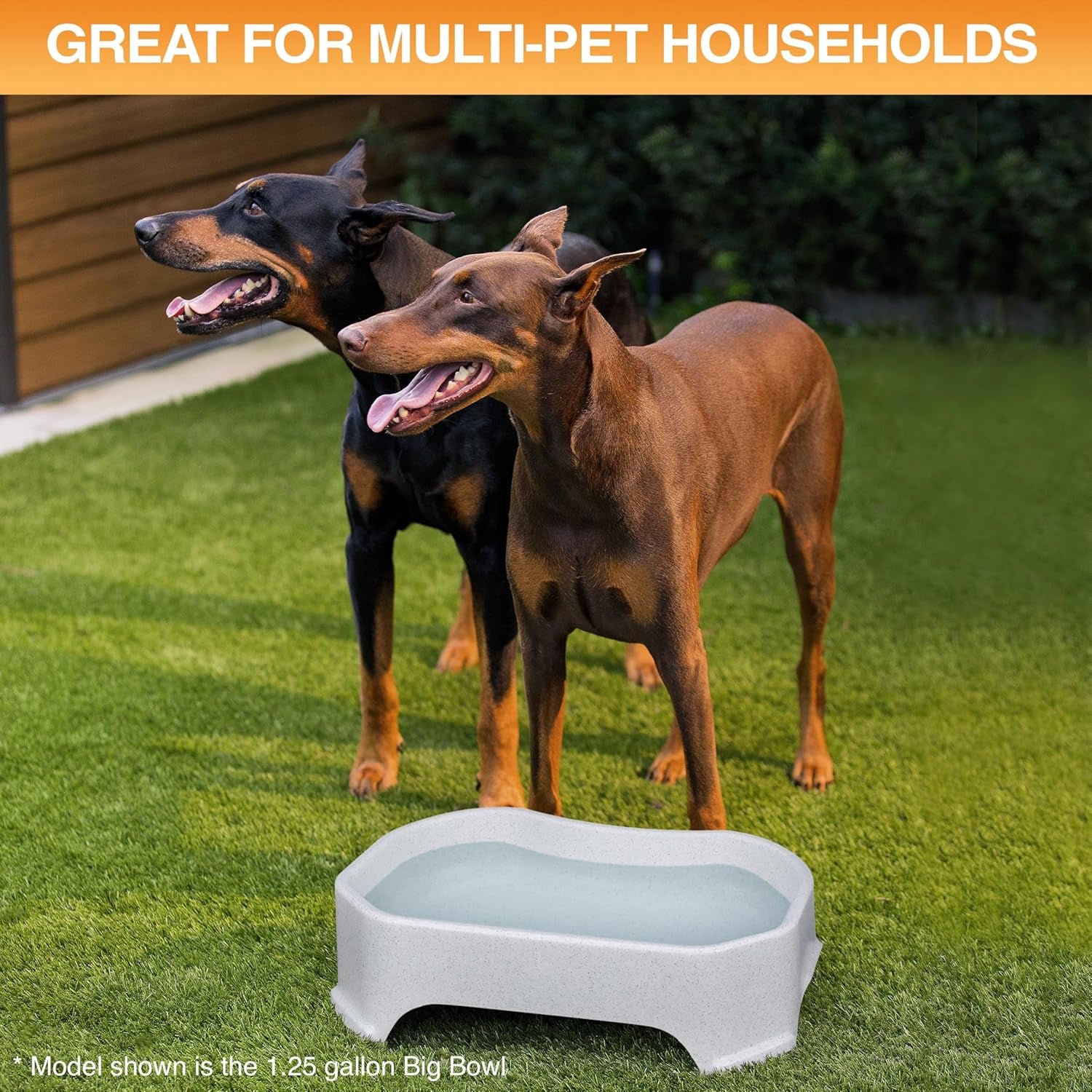 HydraBowl™ XL – The Extra-Large Water Bowl Built for Thirsty Dogs