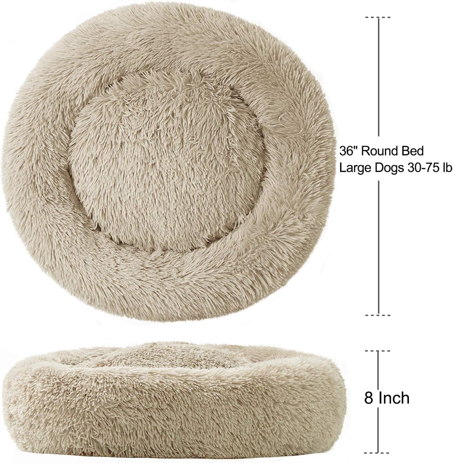 CloudNest™ Calming Dog Bed – The Cozy Retreat Dogs Never Want to Leave